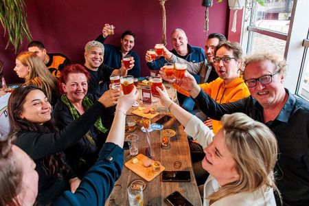 Amsterdam Guided Craft Beer Tasting with Cheese & Sausauge 