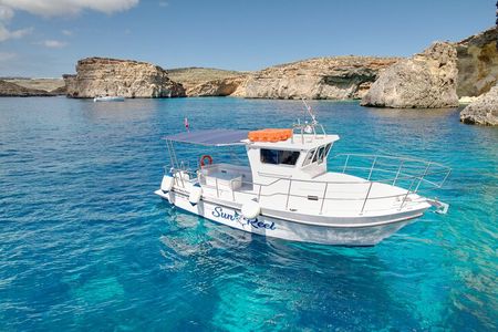 Full Day Private Boat Charters Malta: Blue Lagoon, Comino & Gozo
