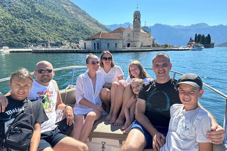 Lady of the Rock and Mamula with Blue Cave Private Tour