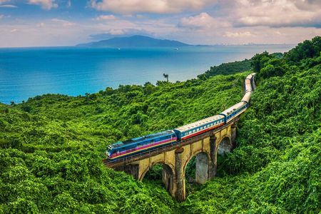 Hue Citadel tour by authentic Train via Hai Van Pass from Da Nang