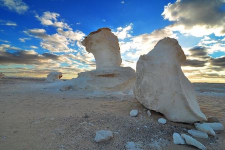 2Days 1 Night Black & White Desert tour From Cairo