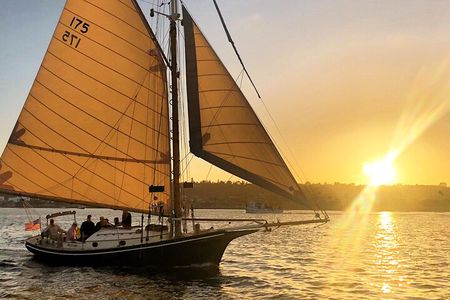 San Diego's Sunset Sail Aboard A Classic Yacht