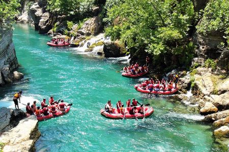 Trip to Koprulu Canyon Adventures River and Canyoning Rafting 