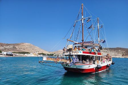 Full Day Kos Guided Boat Tour Including Lunch