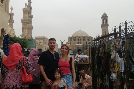 4-hours private Tour Islamic Mosque,Coptic Cairo &Khan el-Khalili
