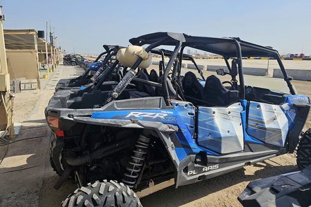 Doha Qatar ATV Quad Bike Buggy Dune Bashing and Camel Ride 
