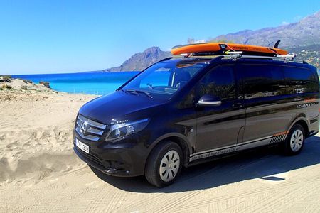 Full Day Private Minivan Tour to Elafonisi Beach and kedrodasos