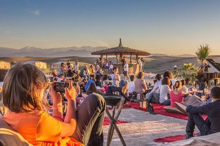 Agafay Desert Sunset, Camel Ride and Dinner from Marrakech