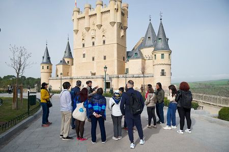 From Madrid: Segovia & Toledo with Alcazar and Cathedral 