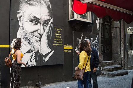 Naples Street Art Tour in Quarters Spagnoli