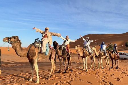 5 Day Tour from Casablanca To Marrakech Via Desert Dunes 
