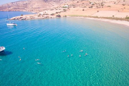 Explore Rina's Cave and Koufonisia Cruise From Naxos