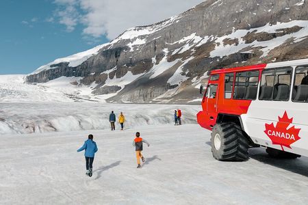 Columbia icefield, Parkway 93, Bow Lake, Peyto Lake Tour