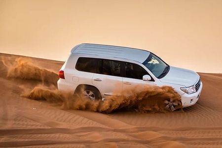 Evening Desert Safari Abu Dhabi with Hot BBQ Dinner 