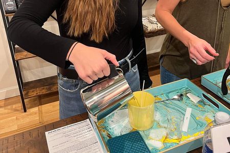 Pour Your Own Candle Making Experience with Blending & Education