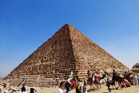 Grand Egyptian Museum & Pyramids & sphinx from Sharm el Sheikh