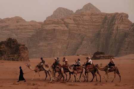 2 night Camel Trekking Wadi Rum, Jordan with camping & all meals