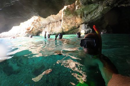 Panoramic Tour & Snorkeling in Haxhi Ali Cave & Karaburun