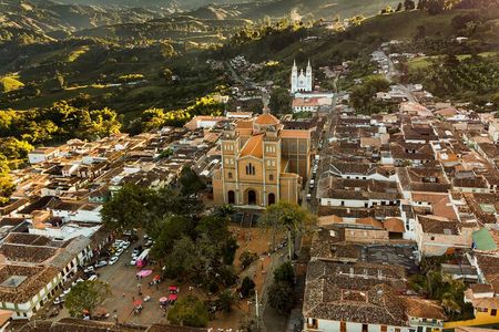 Full Day Jericó, Pueblo near Medellin + Coffee & Chiva Tour!