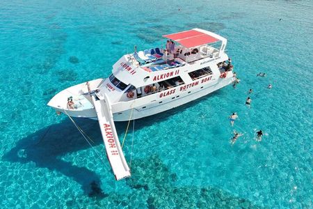 Latchi to Blue Lagoon Glass Bottom+slide Boat Tour