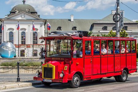 Panoramic Tour in Bratislava by Presporacik Sightseeing Vehicle