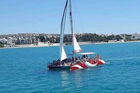 Sea Trip on Catamaran in Hammamet with Transfer