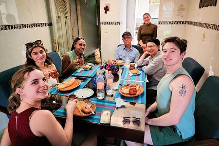 Mexico City: Food Tour with home made food (my home is your home)