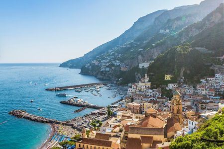 AMALFI COAST and LI GALLI "8h Boat TOUR" from Salerno