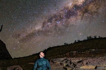 Night walk with astro photography
