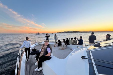 Istanbul Sunset Yacht Cruise on the Bosphorus with Transfers