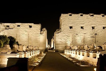 Karnak Temple Illuminated: Luxor's Magical Sound &Light Spectacle