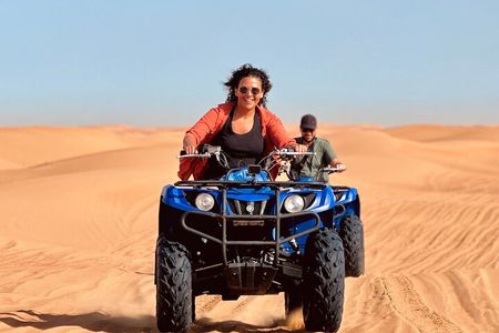 Quad Bike Tour 1 Hr 350 CC Yamaha Sandsurf & Refreshment