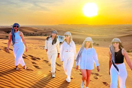  Dubai Desert Safari With Buffet Dinner Tour