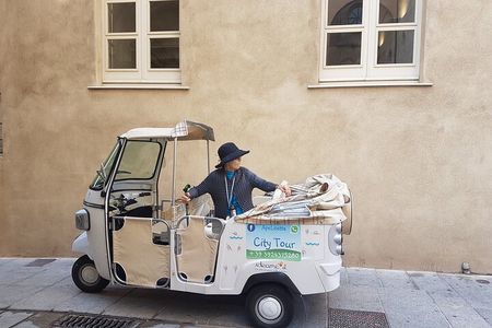 Apelisetta tuk tuk: 1 tour of Cagliari