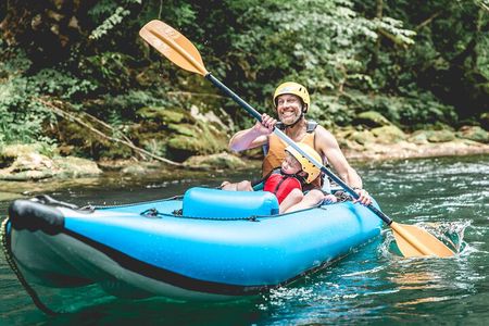 From Zagreb: Canyon Kayaking and Rastoke Village Day Trip 