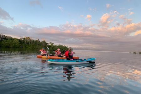 Kayak experience on Playa Blanca in Puerto Jiménez