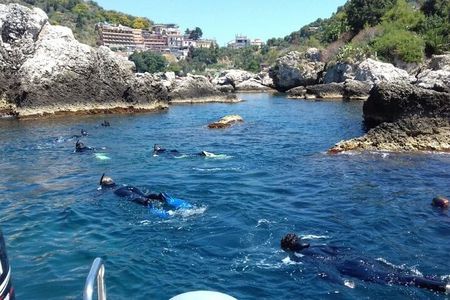  Snorkeling at Isola Bella Marine Park Taormina
