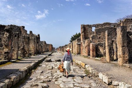 Pompeii guided group tour plus entry ticket