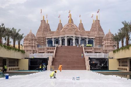 BAPS Hindu Temple Visit with Abu Dhabi Sightseeing