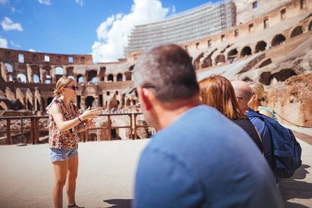 Colosseum & Ancient Rome with Arena Floor Option I Max 6 People
