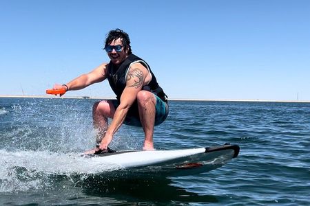 Jetboard on Lakes near the Mile high city.