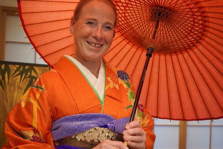 Private Kimono and tea ceremony at local home near Tokyo Disney