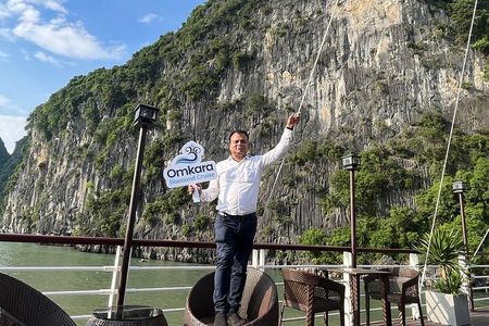 Omkara Halong Indian Cruise from Hanoi with Afternoon Masala Chai