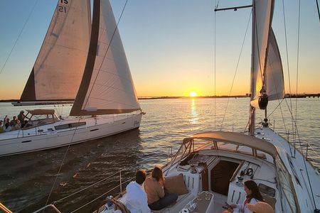 Private Luxury Sunset Sail on the 50ft Sailing Yacht Fate BYOB