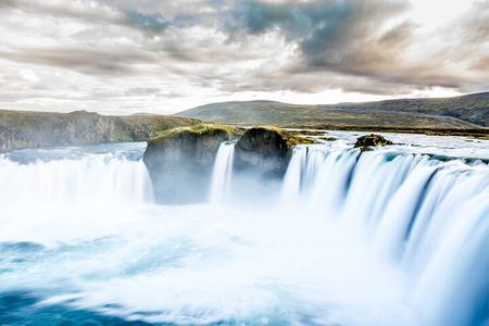 Godafoss Waterfall & Fjord Views Half-Day Tour from Akureyri Port