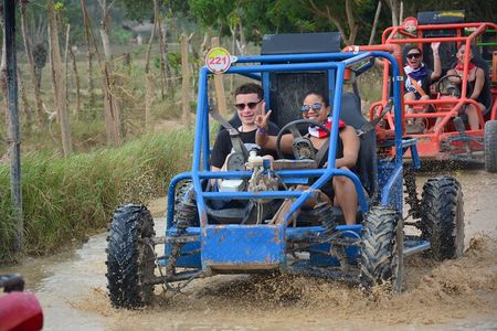 Punta Cana Buggy Adventure Playa Macao and Dune with Safari.