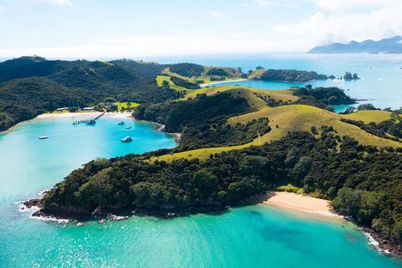 Hole in the Rock Scenic Cruise including Dolphins and Island stop