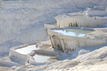 Pamukkale Hiearapolis Cleopatra pool Daily Tours 