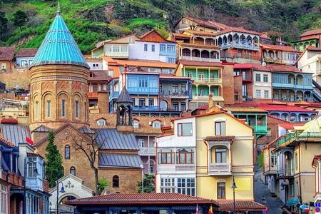 Private tour from KUTAISI Colourful Tbilisi, Jvari and Mtskheta