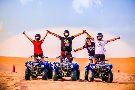 Dubai Experience: Quad bike, BBQ Dinner and Live Show